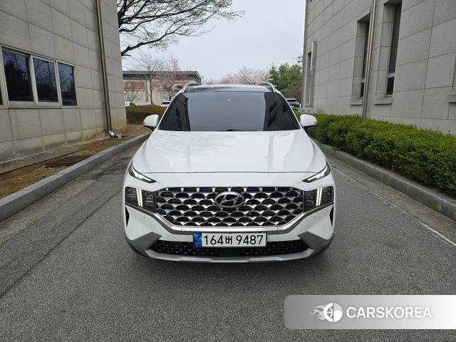 Hyundai The New Santa Fe 2023 Белый из Кореи