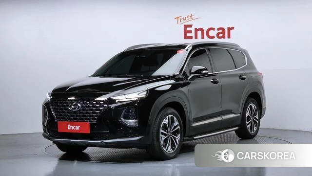 Hyundai Santa Fe TM 2018 Черный из Кореи