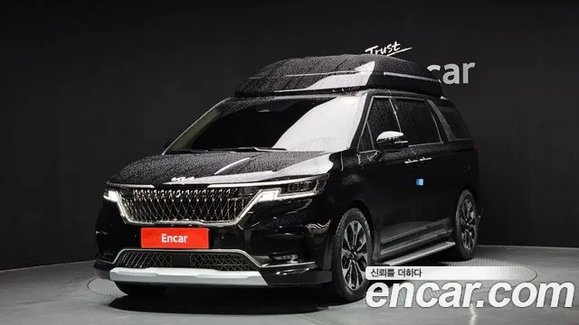 Kia Carnival 4th generation 2023 Черный из Кореи