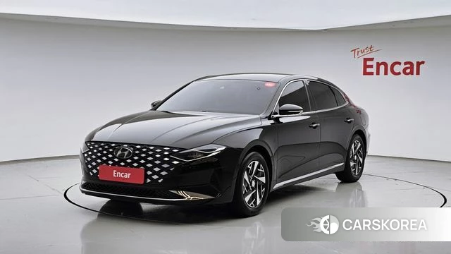 Hyundai The New Grandeur IG Hybrid 2021 Черный из Кореи