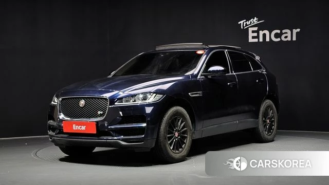 Jaguar F-PACE 2018 Синий из Кореи