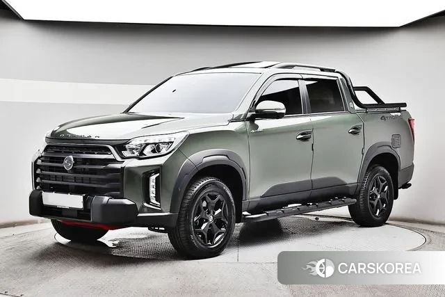 Ssangyong The New Rexton Sport 2021 Зеленый из Кореи