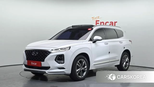 Hyundai Santa Fe TM 2018 Белый из Кореи