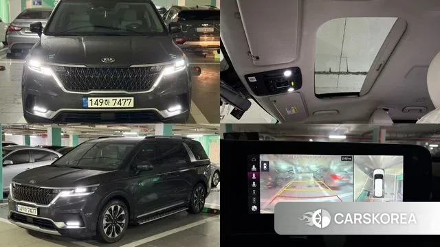 Kia Carnival 4th generation 2021 Черный из Кореи