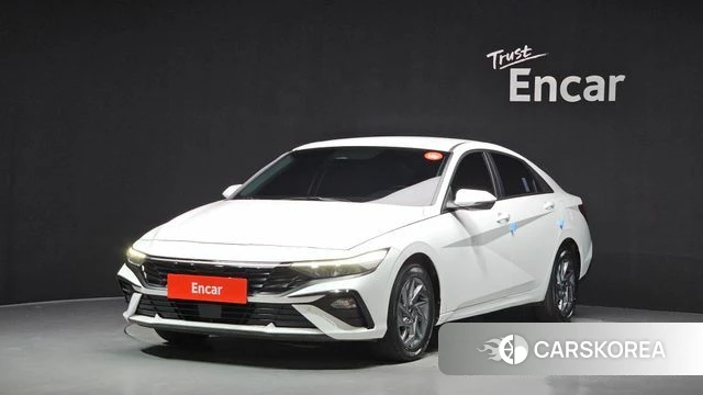 Hyundai The New Avante (CN7) 2023 Белый из Кореи