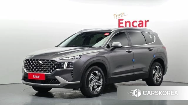 Hyundai The New Santa Fe 2022 Серый из Кореи