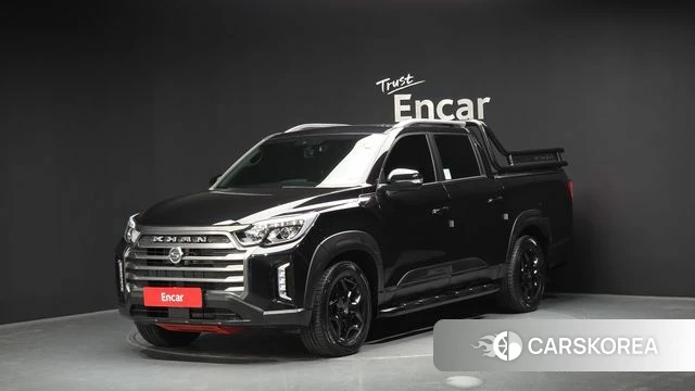 Ssangyong The New Rexton Sports Cannes 2022 Черный из Кореи