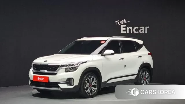 Kia Seltos 2021 Белый из Кореи