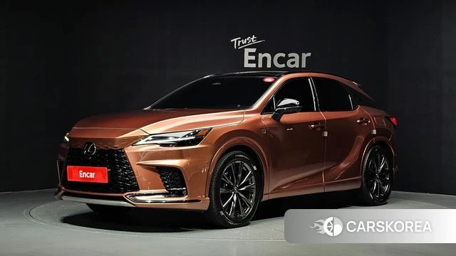 Lexus RX500h 5th generation 2023 Оранжевый из Кореи