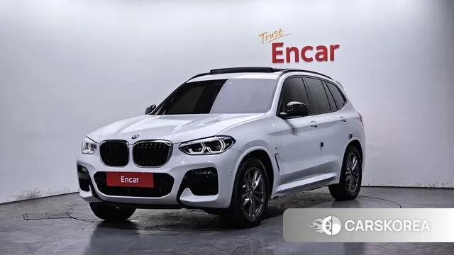 BMW X3 (G01) 2021 Белый из Кореи