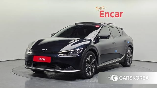 Kia EV6 2022 Синий из Кореи