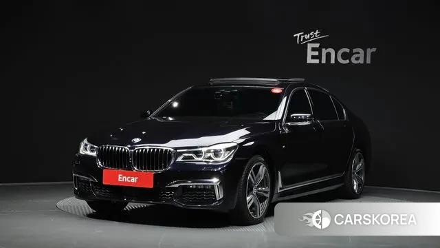 BMW 7 Series (G11) 2018 Черный из Кореи