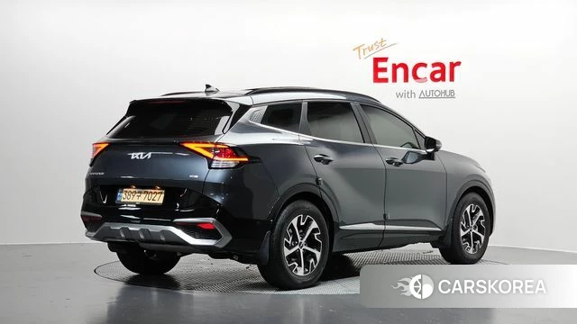 Kia Sportage 5th Generation Hybrid 2023 Серый из Кореи