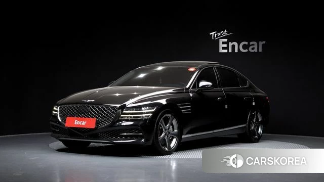 Genesis G80 (RG3) 2021 Черный из Кореи