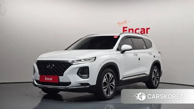 Hyundai Santa Fe TM 2018 Белый из Кореи
