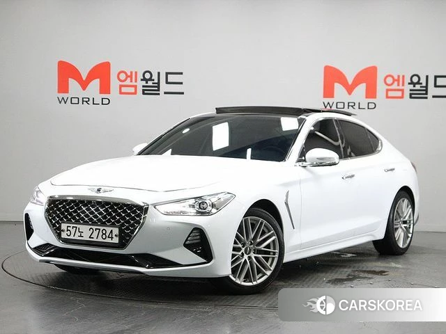 Genesis G70 2019 Жемчужный цвет из Кореи