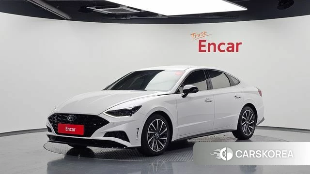 Hyundai Sonata (DN8) 2022 Белый из Кореи
