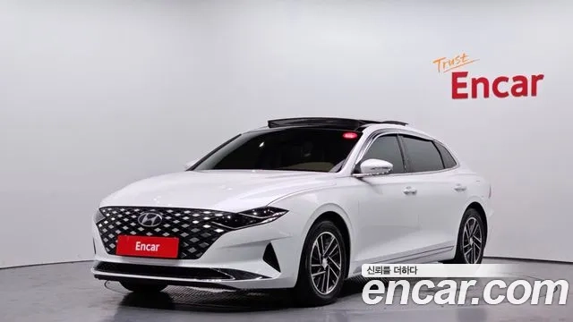 Hyundai The New Grandeur IG 2021 Белый из Кореи
