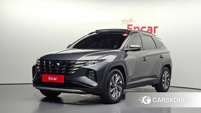 Hyundai Tucson Hybrid (NX4) 2022 Серый из Кореи