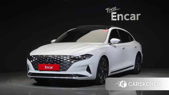 Hyundai The New Grandeur IG Hybrid 2022 Белый из Кореи