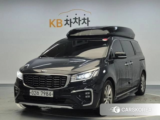 Kia The New Carnival 2019 Черный из Кореи