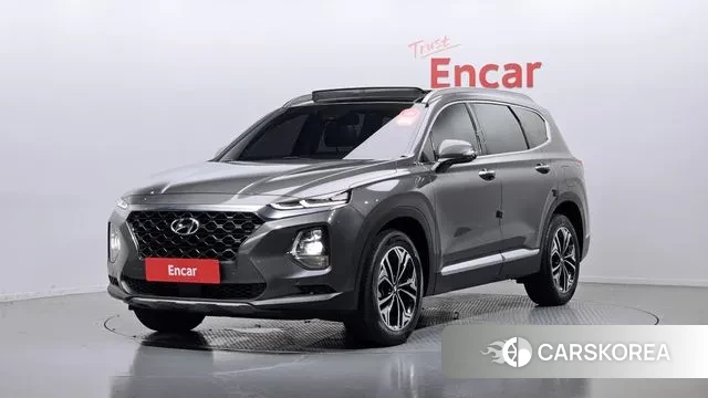 Hyundai Santa Fe TM 2019 Серый из Кореи