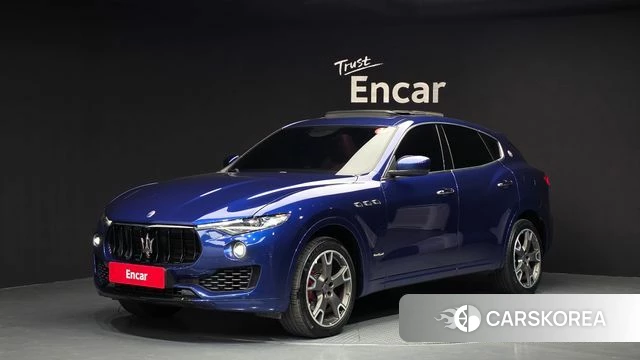 Maserati Levante 2018 Синий из Кореи