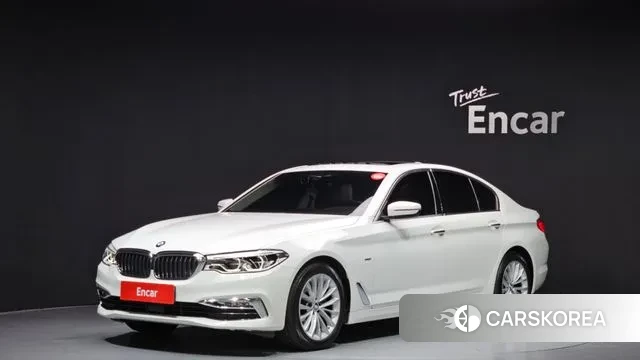 BMW 5 Series (G30) 2018 Белый из Кореи