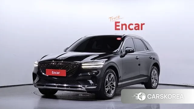 Genesis GV70 2021 Черный из Кореи