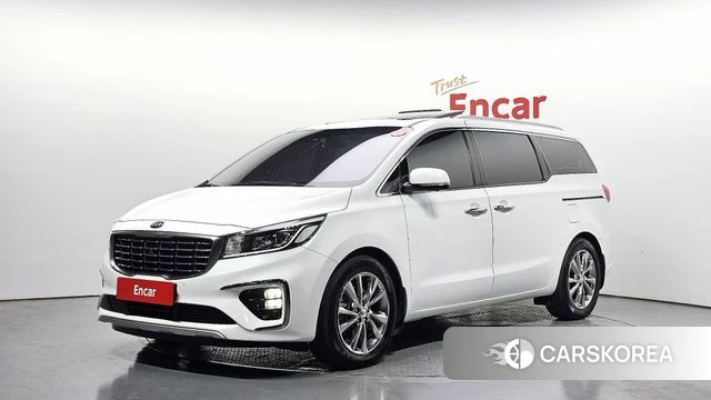 Kia The New Carnival 2019 Белый из Кореи