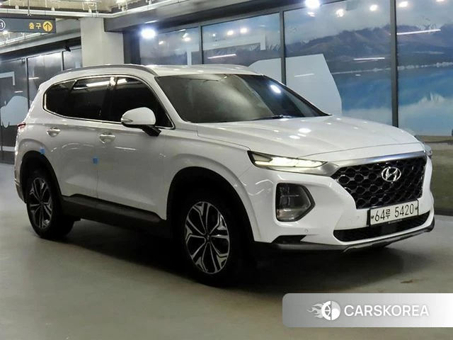 Hyundai Santa Fe TM 2018 Белый из Кореи