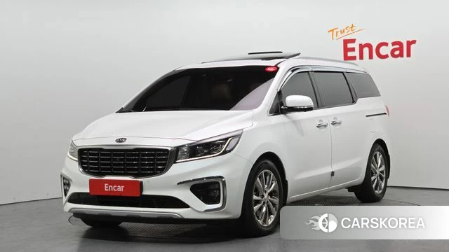 Kia The New Carnival 2019 Белый из Кореи