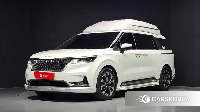 Kia Carnival 4th generation 2023 Белый из Кореи