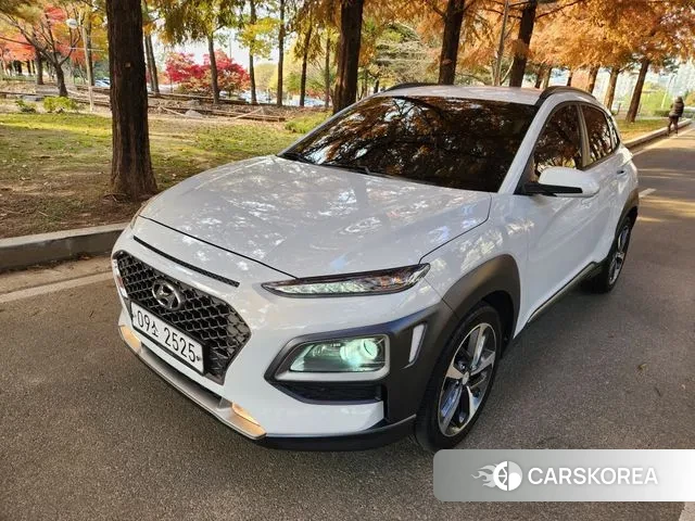 Hyundai Kona 2018 Белый из Кореи