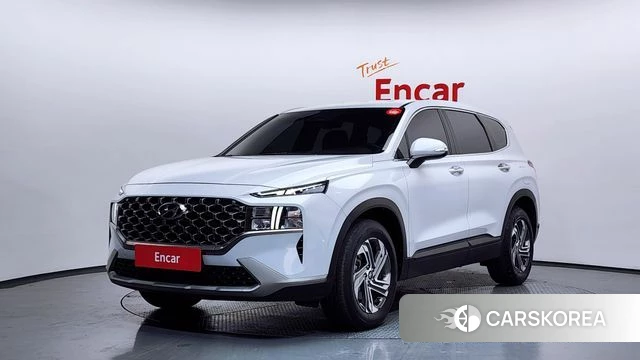 Hyundai The New Santa Fe 2022 Белый из Кореи