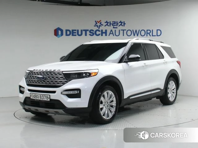 Ford Explorer 6th Generation 2020 Белый из Кореи