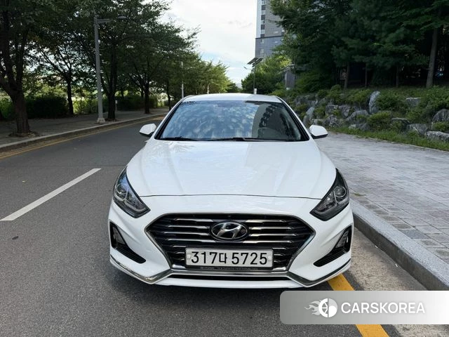 Hyundai Sonata New Rise 2018 Белый из Кореи