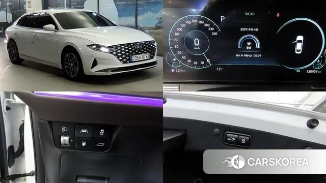 Hyundai The New Grandeur IG 2021 Белый из Кореи