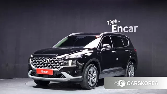 Hyundai The New Santa Fe 2022 Черный из Кореи