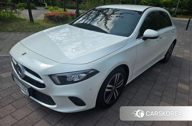 Mercedes-Benz A-Class W177 2021 Белый из Кореи