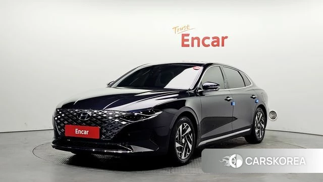 Hyundai The New Grandeur IG Hybrid 2020 Синий из Кореи