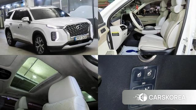 Hyundai Palisade 2019 Белый из Кореи