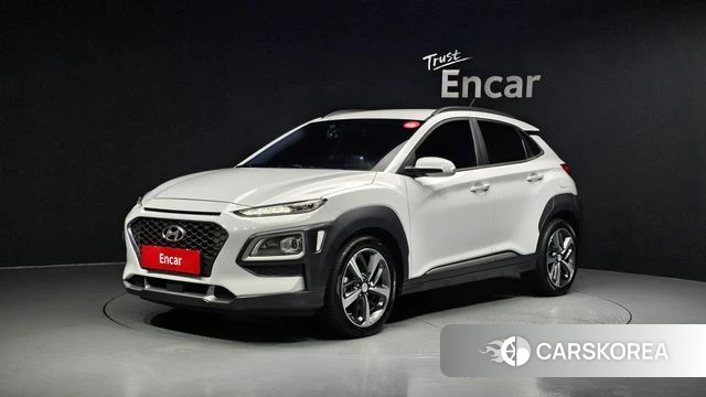 Hyundai Kona 2018 Белый из Кореи