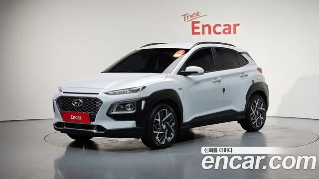 Hyundai Kona Hybrid 2020 Белый из Кореи
