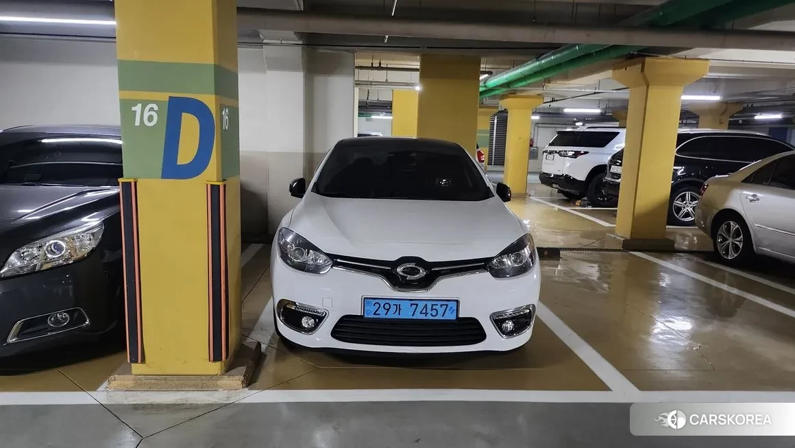 Renault Korea (Samsung) SM3 Z.E. 2020 Белый из Кореи