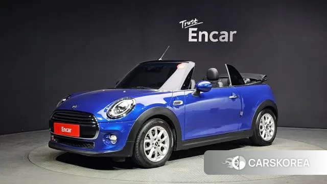 Mini Cooper Convertible 2018 Синий из Кореи