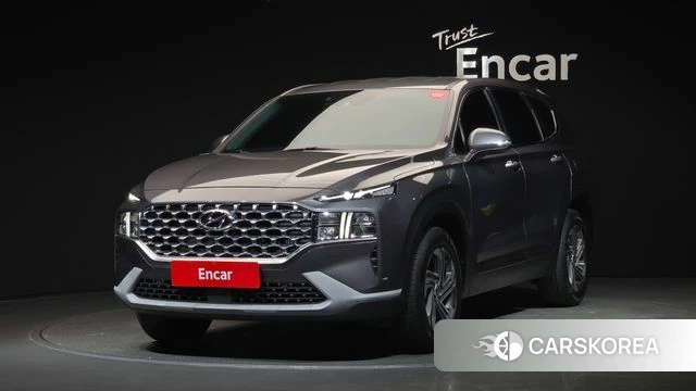 Hyundai The New Santa Fe 2021 Серый из Кореи