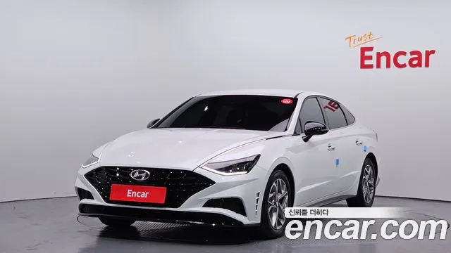 Hyundai Sonata (DN8) 2021 Белый из Кореи