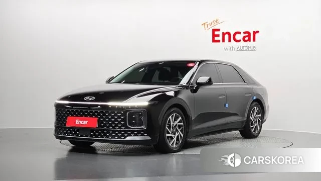 Hyundai Grandeur (GN7) 2023 Черный из Кореи