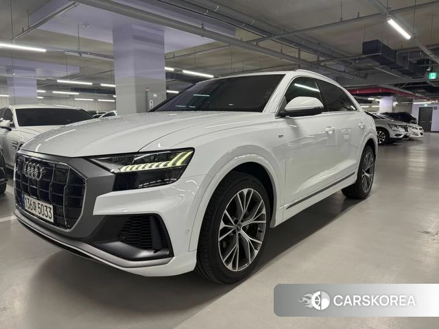 Audi Q8 (4M) 2021 Белый из Кореи